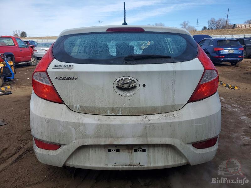 Hyundai Accent 2014 White