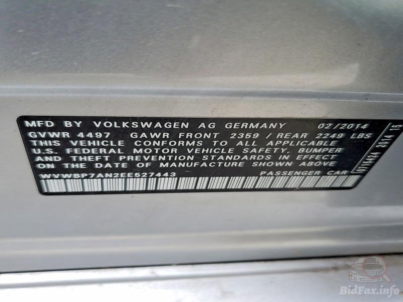 Volkswagen Cc 2014 White